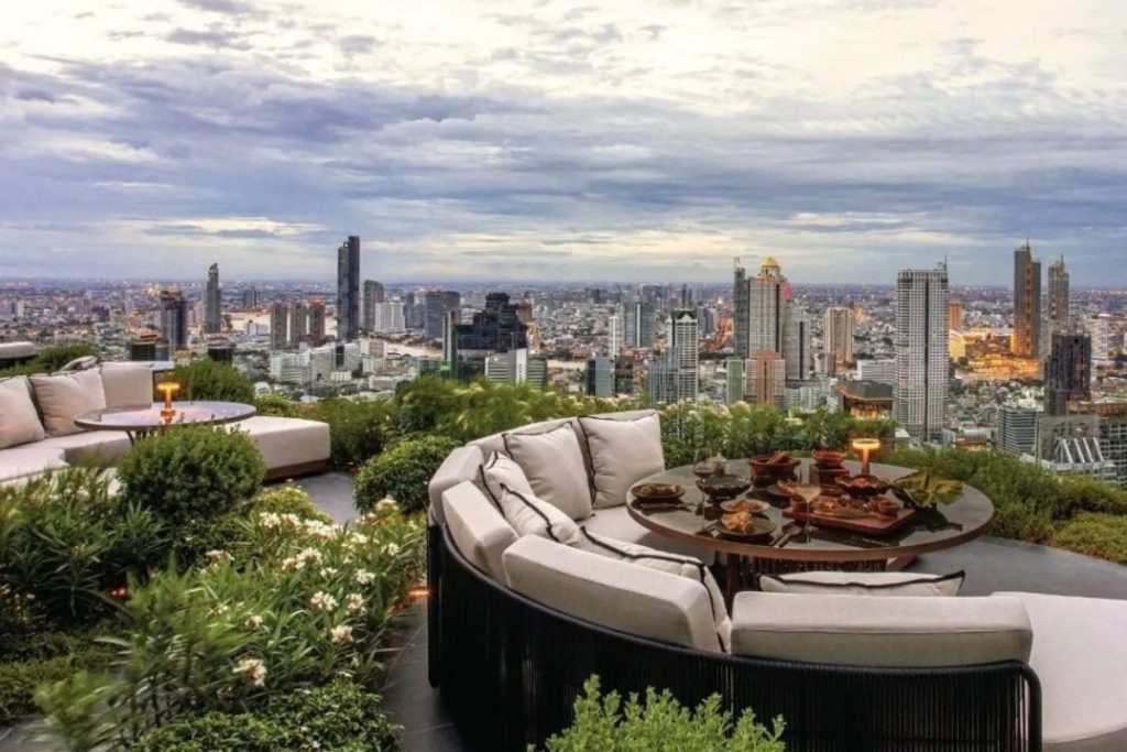 Rooftop Dining in Bangkok: Food with a View